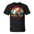 Papà 2027 Futuro Papà Giovane Papà Diventi Papà Maglietta
