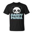 Papà Panda Bear Papà Festa Del Papà Panda Maglietta