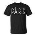 Paris Love France エッフェル塔tシャツ Tシャツ