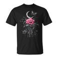 Pink Rose Flower Botanist Garden Gardening Flower Rose T-Shirt