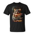 Pizza De Rata Camiseta unisex