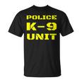 Police K-9ユニット ドッグハンドラー オンデューティー K9 チームオフィサー タクティカル Tシャツ