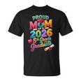 Proud Mom Of A 2026 5Th Grade Graduation Mom Fifth Grade T-Shirt