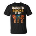 Read Banned Books Club Freely Anti-Censorship Librarian T-Shirt