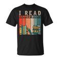 I Read Banned Books Reader Bookworm T-Shirt