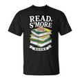 Read S'More Books Marshmallow Reading Smores T-Shirt Read S'More Books Marshmallow Reading Smores T-Shirt