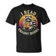 I Read Trashy Books Raccoon T-Shirt