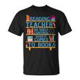 Reading Books Reading Teacher T-Shirt