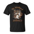 Reading Ghost Halloween Library Weekend Book Lovers Women T-Shirt