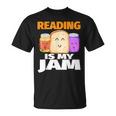 READING IS MY JAM Shirt I Love To Read Books T-Shirt READING IS MY JAM Shirt I Love To Read Books T-Shirt
