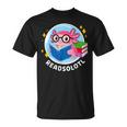 Readsolotl Axolotl Reading Book T-Shirt