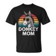 Retro Donkey Mom Sunglasses Cool Mom Retro Vibes Cool T-Shirt