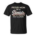 Retro Proud Mom Of A Senior Class Of 2026 Senior Mama 2026 T-Shirt