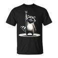 Rétro Raton Laveur Rock Musique Cadeau Homme Enfant Drôle Raton Laveur T-Shirt