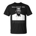 Salamat Po Prrd ありがとう社長ドゥテルテ・ピノイピネー Tシャツ