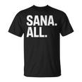 Sana All Filipinolang Phrase Pinoy Meme レディース メンズ Tシャツ