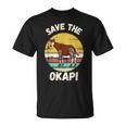Save The Okapi コンゴキリン オカピ Tシャツ