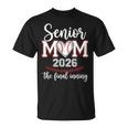 Senior Mom 2026 The Final Inning Baseball Heart Graduation T-Shirt