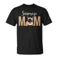 Siamese Cat Mom Siamese Owner Siamese Cat Lover T-Shirt