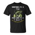 Sometimes Its A Fish Buzz Fishing Lover 漁師のギフト Tシャツ