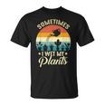 Sometimes I Wet My Plants Gardener Plant Lover ガーデニング Tシャツ