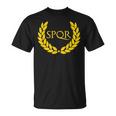 Spqrパープルローマ帝国 Tシャツ