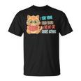 Stay Home Read Books Pet My Cat Regret Nothing Cats Book T-Shirt