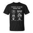 Things I Do In Mypare Time スイミング スイマー ユーモア Tシャツ