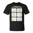 Things I Do In My Spare Time Reading Book Lover T-Shirt Things I Do In My Spare Time Reading Book Lover T-Shirt