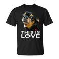 This Is Love And Tan チワワ犬 長袖tシャツ Tシャツ