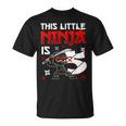 This Little Ninja Is 5歳 5歳の誕生日 忍者 男の子 キッズ Tシャツ