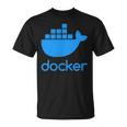 Twoided Docker ソフトウェアプログラミングと開発 Tシャツ
