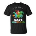Uneterinario Paraalvar A Un Animal Rescatado Como Camiseta unisex