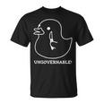 Ungovernable ラバーダックプリント Tシャツ