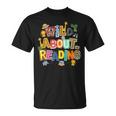 Wild About Reading Safari Animals Book Lover Teacher Student T-Shirt