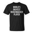 World's Okayest Rickenbacker Player ギターギフト Tシャツ