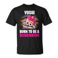 Yoshi Born To Be A Bookworm Personalized T-Shirt