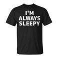 いつも眠いシャツいつも眠い Tシャツ