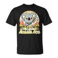 かわいい テニス コアラ 可愛い アスレチック 夏 テニス キャンプ Tシャツ