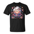 かわいいスーパーヒーローおばあちゃんスーパーヒーローおばあちゃん Tシャツ