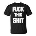 このくそをファック Tシャツ