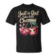 さくらんぼが大好きな女の子チェリーフルーツ好き Tシャツ