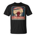すべての敵から憲法を守る 愛国的な自由 Tシャツ
