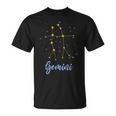 ふたご座 季節 星座 星座 シンボル 星 ふたご座 Tシャツ