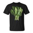 ほうれん草 野菜モチーフ イラスト ほうれん草 Tシャツ
