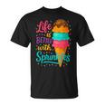 アイスクリームスクープ ジェラート好き フローズンヨーグルト アイスクリーム Tシャツ