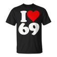 アイラブハート 69 シックスティナイン Tシャツ