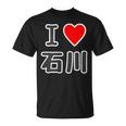 アイラブ・石川（I Love ハート）【47都道府県】Jimo-T ジモティ 旅行 お土産 ご当地 面白 Tシャツ