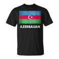 アゼルバイジャン国旗tシャツ Tシャツ