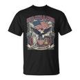 アメリカ250周年記念フラッグ イーグル&リバティ Usa 250年 Tシャツ